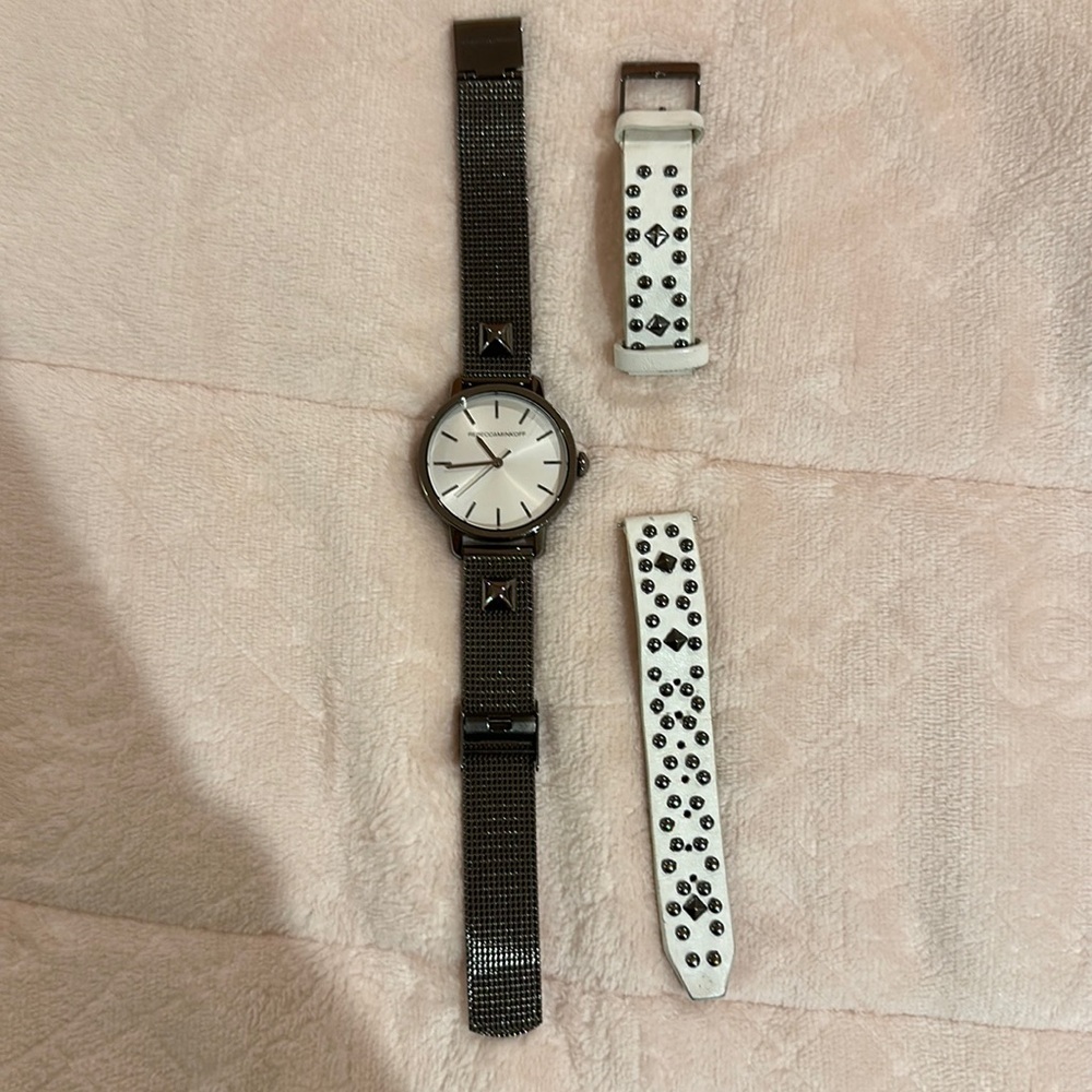 Rebecca Minkoff watch working with extra strap